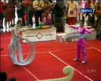 Seru, Atraksi Akrobatik Sambut Imlek