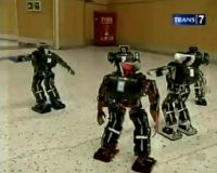 Energik, Pentas Robot Menari