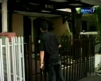 Rumah Pemilik Mobil Maut Kosong