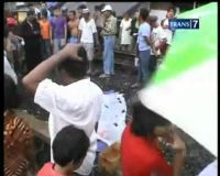 Pejalan Kaki Tewas Tertabrak Kereta