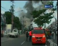 Pabrik Kembang Api Terbakar