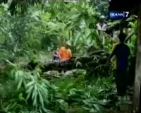 Angin Puting Beliung Terjang Pemukiman Warga