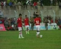 Persepar Imbangi Timnas Selection