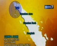 Gempa 8,5 SR Guncang Aceh & Sumut