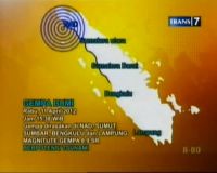 Getaran Terasa Hingga Medan