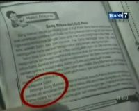Merusak Generasi Muda Melalui Buku Pelajaran?