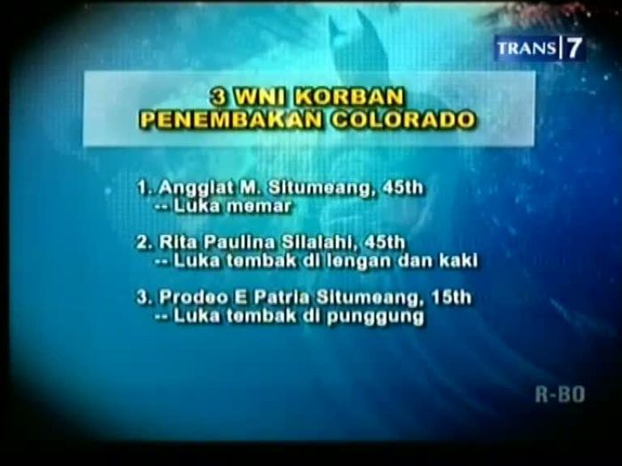 Keluarga WNI Jadi Korban Penembakan
