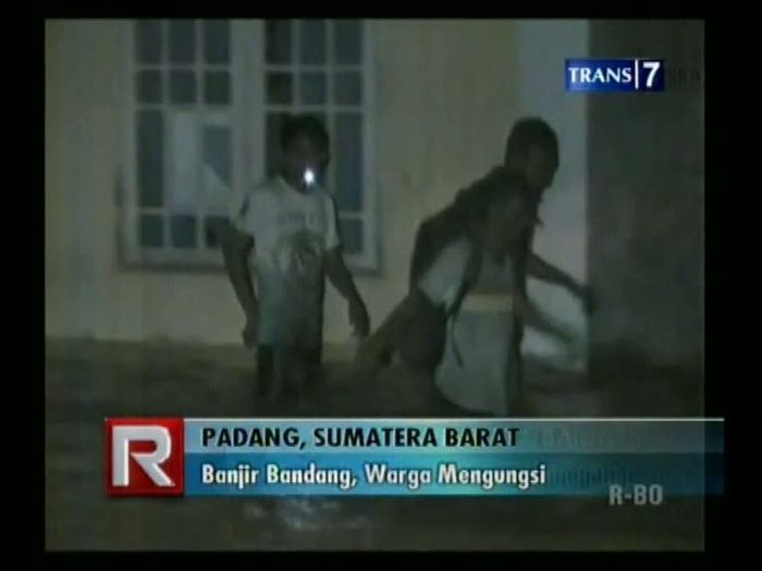 Banjir Bandang, Warga Mengungsi