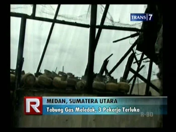 Tabung Gas Meledak, 3 Pekerja Luka Parah