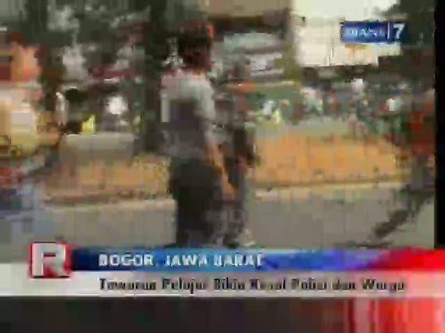 Tawuran Pelajar Bikin Kesal Polisi dan Warga