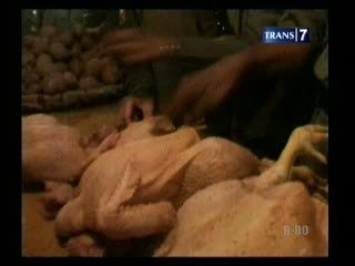 Ayam Tiren Berformalin Marak di Pasaran