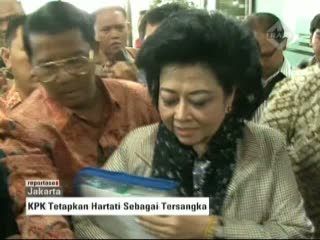  KPK Tetapkan Hartati Sebagai Tersangka