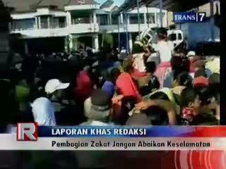 Pembagian Zakat Jangan Abaikan Keselamatan