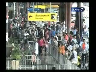 Bandara Soekarno Hatta Mulai Dibanjiri Pemudik