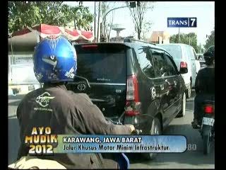 Jalur Khusus Motor Minim Insfratuktur