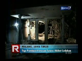 Tiga Pembuat Petasan Tewas Akibat Ledakan