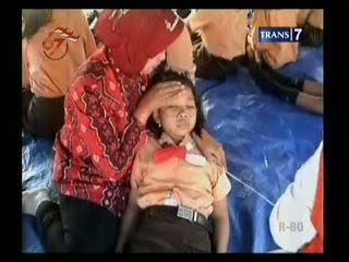 Puluhan Pramuka Pingsan Saat Upacara