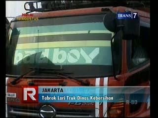 Tabrak Lari Truk Dinas Kesehatan