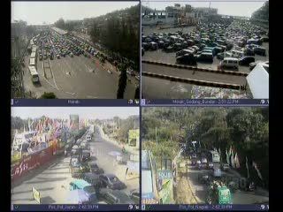  Pantauan CCTV di Beberapa Jalur Mudik