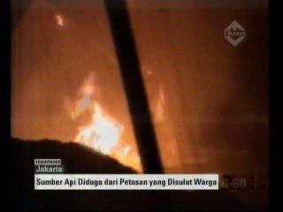 Kebakaran Gudang Makanan Ringan