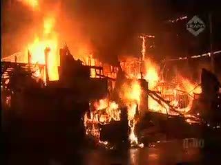 Belasan Rumah di Cideng Dilalap Api