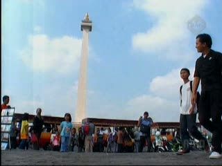 Isi Liburan di Kawasan Monas