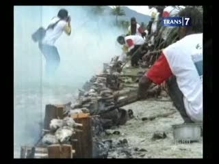 Rekor Muri, Bakar Ikan Sepanjang 7,2 Kilometer