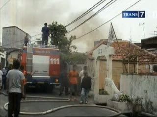 8 Rumah Rumah Warga di Sawah Besar Kembali Terbakar 