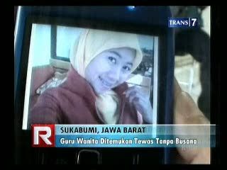 Guru Wanita Tewas Tanpa Busana