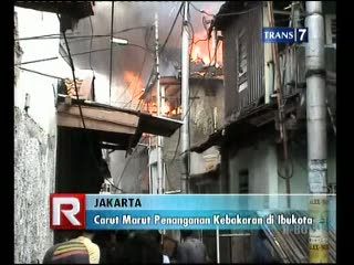 Carut Marut Penanganan Kebakaran di Ibukota