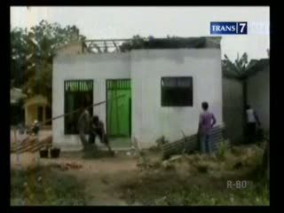 Puting Beliung, 7 Rumah Terbakar