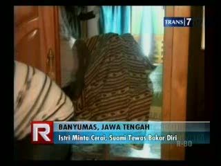 Istri Minta Cerai, Suami Tewas Bakar Diri