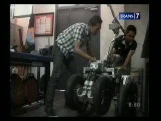 Inovasi Mahasiswa Ciptakan Robot Anti Teror