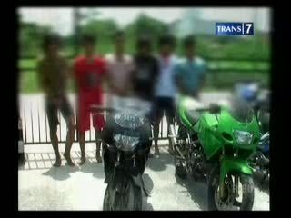 6 Mahasiswa Menjadi Komplotan Pencuri Motor