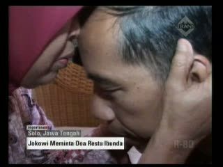 Jokowi Meminta Doa Ibunda