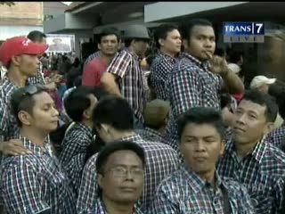 Pendukung Jokowi Rayakan Kemenangan