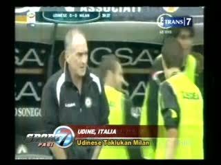 Udinese Taklukan Milan