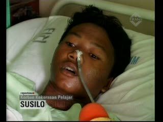 Siswa yang Diserang Pelajar Dengan Cerulit, membaik