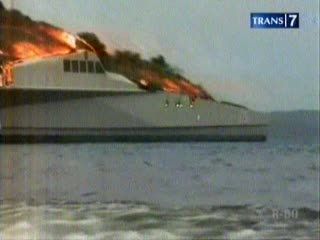 Belum Beroperasi, KRI Klewang Terbakar