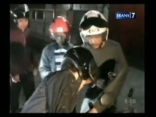 Polisi Amankan Geng Motor Bersenjata Tajam
