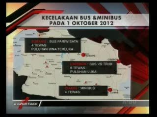 Kecelakaan Awal Oktober, Tewaskan 19 Orang