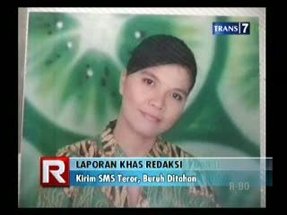 Kirim SMS Teror, Buruh Ditahan