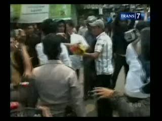 Ricuh di HUT Provinsi Banten