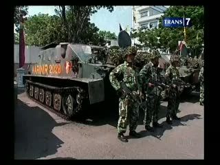 Pangkalan Diserbu, TNI AL Siaga