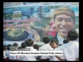 Warga Solo Rayakan Pelantikkan Jokowi