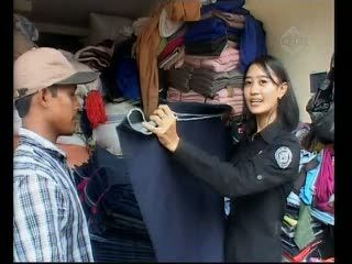 Belanja Kain Jeans, Murah Meriah