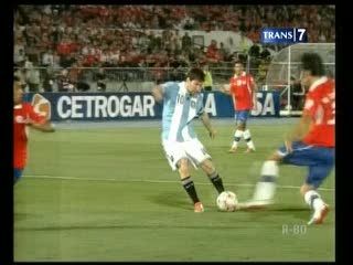 Messi on Fire