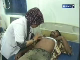 Muntah Benda Tajam, Hasil Rontgen Nihil 
