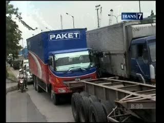 Jalan Amblas, Jalan Raya Cilincing Macet Parah