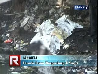 Pemuda Tewas Mengambang di Sungai